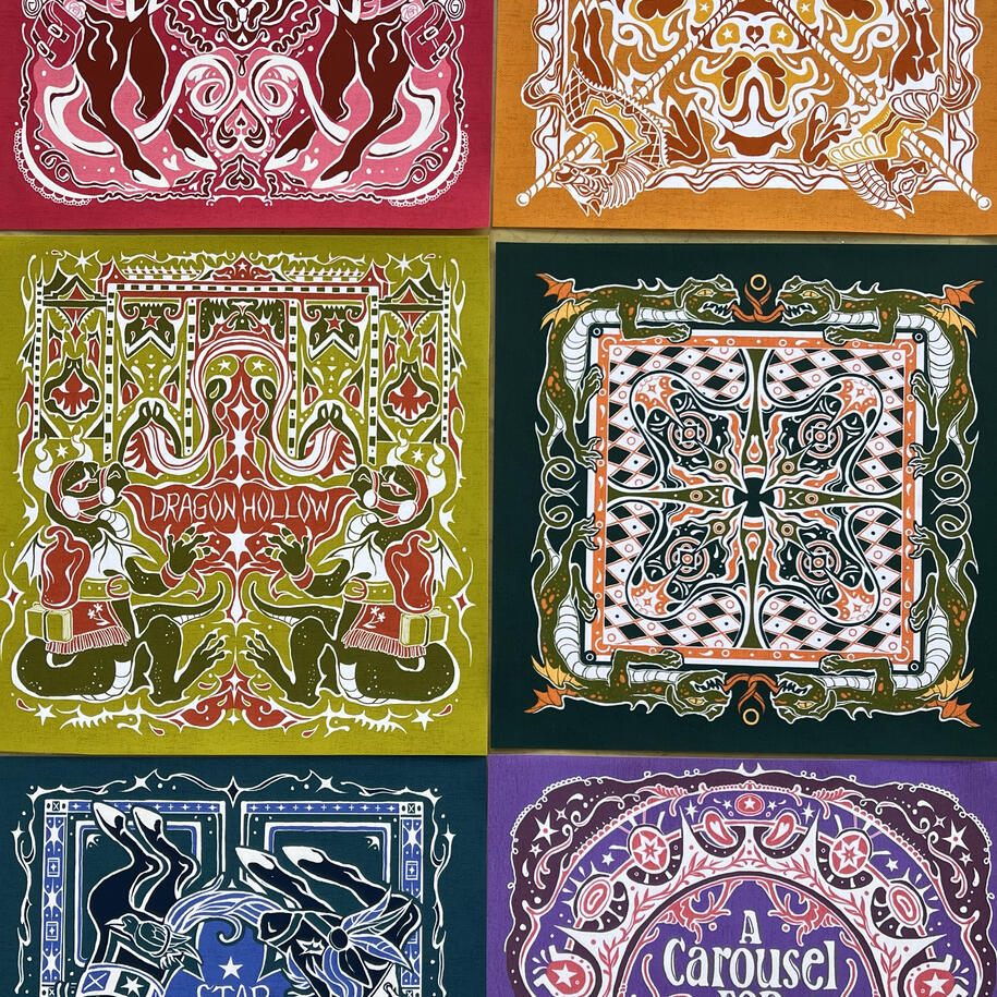 A Carousel for Missoula Bandanas