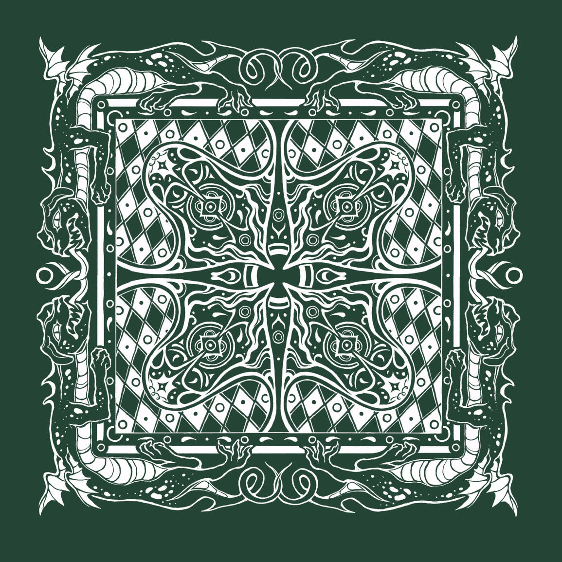 Refined design with focal point and relevant motifs